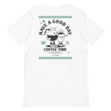 GUSTATORY Have A Good Day Cotton Embroidered T-Shirt