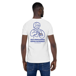GUSTATORY Coffee Alchemist Cotton Embroidered T-Shirt