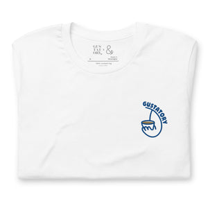 GUSTATORY Coffee Alchemist Cotton Embroidered T-Shirt