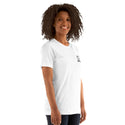 GUSTATORY Barcelona Coffee Scene Cotton Embroidered T-Shirt