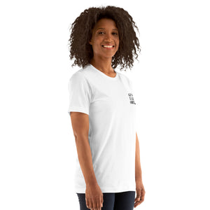 GUSTATORY Barcelona Coffee Scene Cotton Embroidered T-Shirt