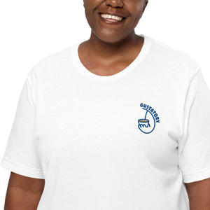 GUSTATORY Coffee Alchemist Cotton Embroidered T-Shirt