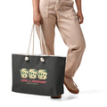 GUSTATORY Coffee & Croissant Originals Oversized Weekender Tote Bag
