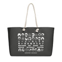 GUSTATORY Because No Good Day... Originals Oversized Weekender Tote Bag