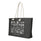 GUSTATORY Because No Good Day... Originals Oversized Weekender Tote Bag