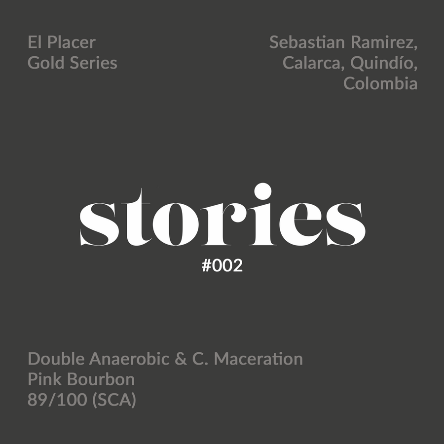 GUSTATORY Stories Colombia El Placer Gold Coffee (#002)